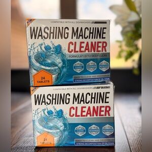 Appliance Cleaner Tablets Bundle 48 Ct Washer & Dishwasher Deep Clean Deodorizer